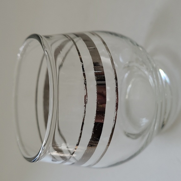 Platinum banded Roly Poly juice glasses - Picture 11 of 12